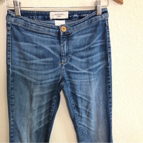 MaxMara WL Mid Rise Women’s Skinny Jean Leggings Size 2 - Picture 3 of 8